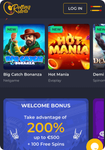 Rolling Slots mobile screen new games