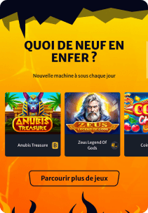 HellSpin mobile screen slots games