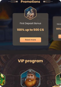 National Casino mobile screen vip program