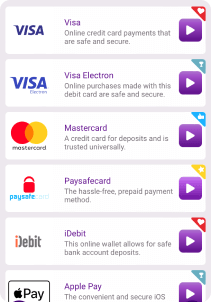 Jackpot City mobile screen promotions