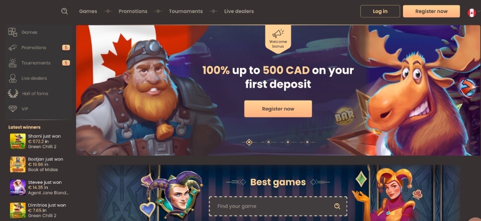 national casino desktop screen