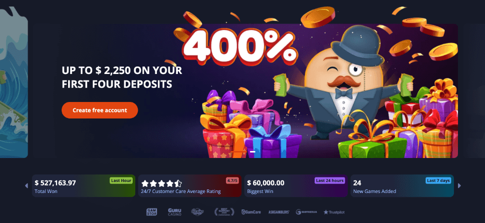 Mr Bet screen