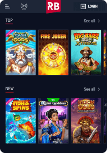 Rabona mobile screen slots games