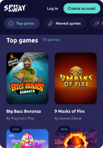 Luckydays mobile screen top games