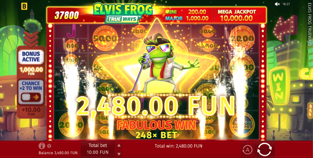 ELVIS FROG TRUEWAYS3 screen
