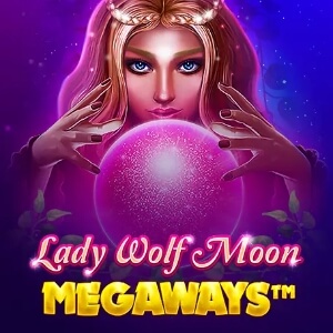 Lady Wolf Moon slot logo