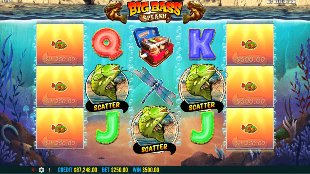 BigBassSplash2 screen