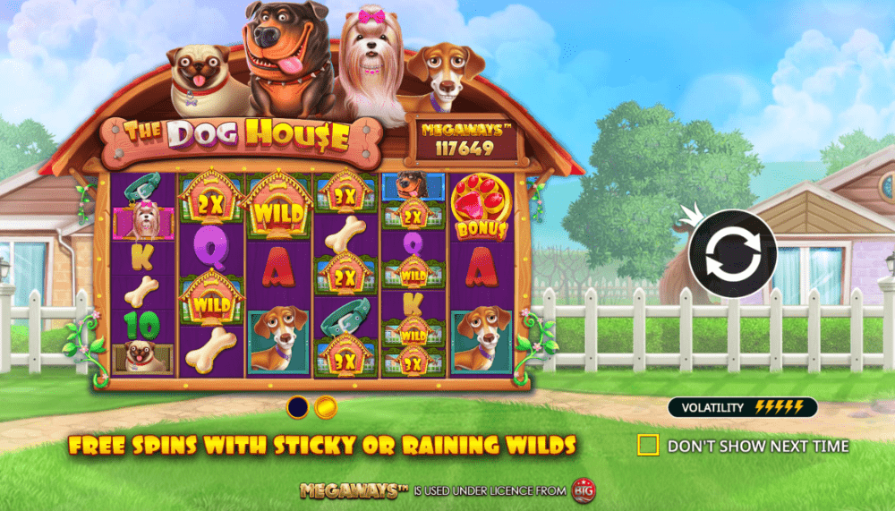 TheDogHouseMegaways Screenshot1