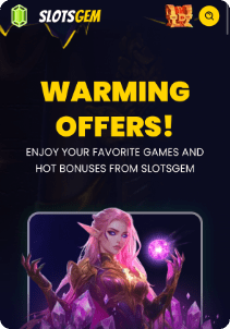 SlotsGem casino screen main page