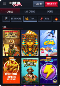 Mafia casino screen slots games