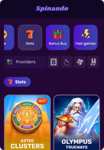 Spinandocasino screen slots games