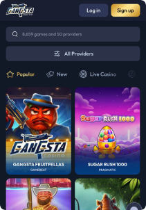 Gangsta Casino Mob Screen slots games