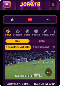 Joker8 Casino Mob Screen sports