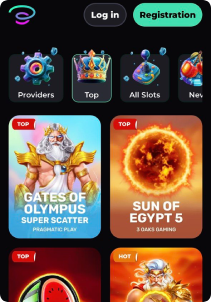 Slotornado Casino Mob Screen slots games