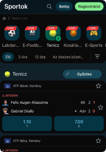 RoyalSea Casino mobile screen sports games