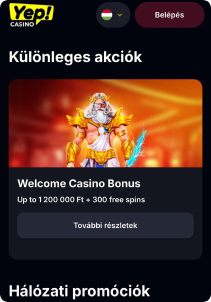 Yep! Casino mobile screen promotions
