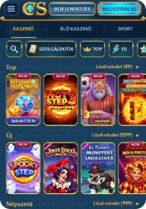 Casea casino screen2 slots games