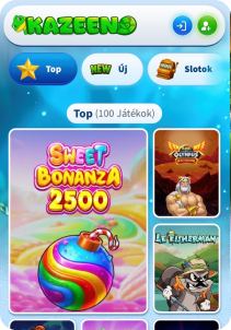 Kazeeno casino screen2 slots games