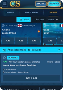 Casea casino screen4 sports games