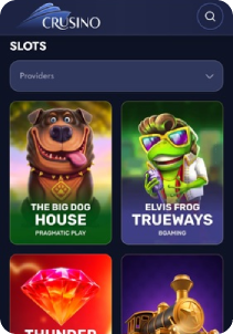 Crusino casino screen2 slots games