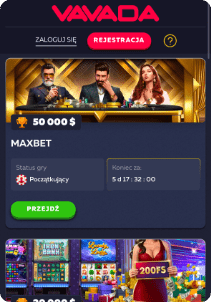 Vavada casino mobile screen bonus