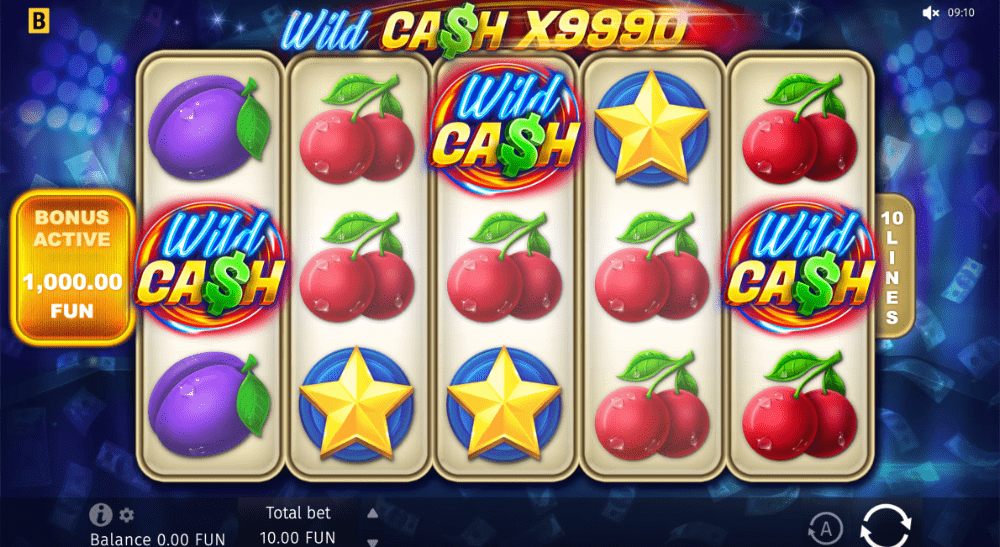 Wild Cash x9990 Screenshot2