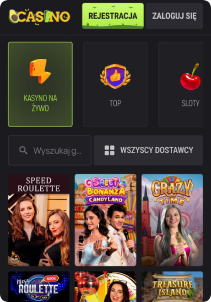 AvoCasino Casino mobile screen live games