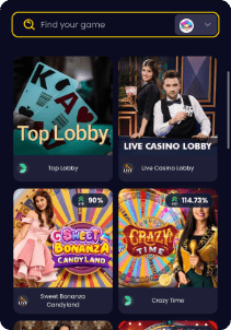 SlotsGem casino mobile screen live casino