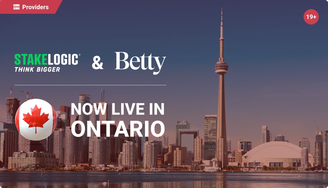 Stakelogic & Betty partnership announced